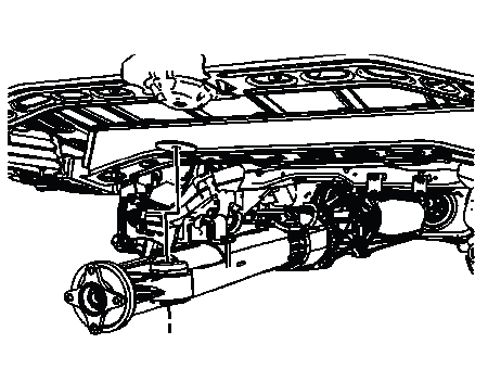 Buick Enclave. Rear Drive Axle