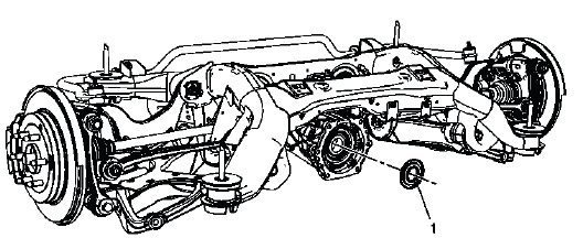 Buick Enclave. Rear Drive Axle