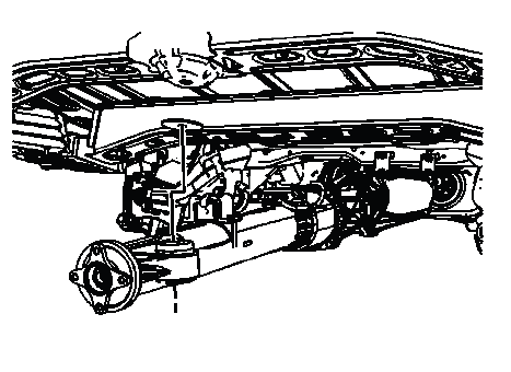 Buick Enclave. Rear Drive Axle