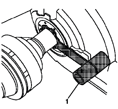 Buick Enclave. Wheel Drive Shafts