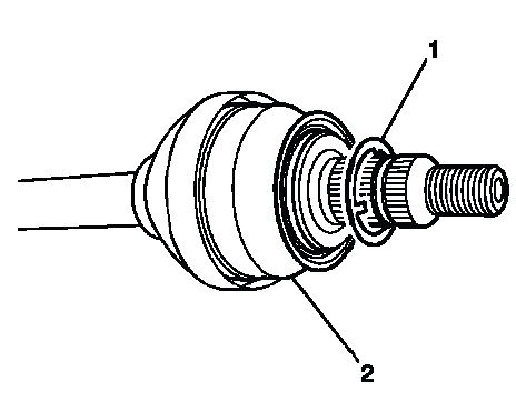 Buick Enclave. Wheel Drive Shafts