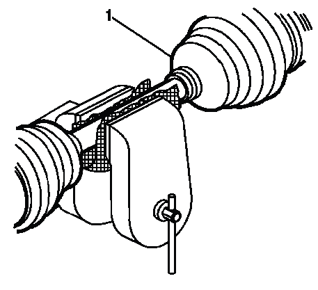 Buick Enclave. Wheel Drive Shafts