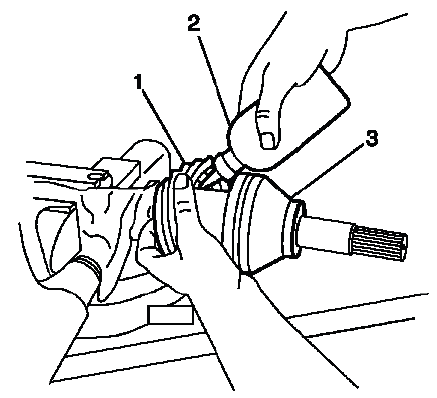 Buick Enclave. Wheel Drive Shafts