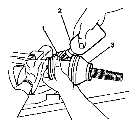 Buick Enclave. Wheel Drive Shafts