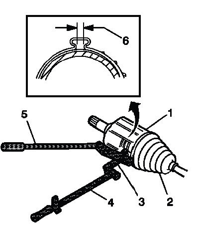 Buick Enclave. Wheel Drive Shafts