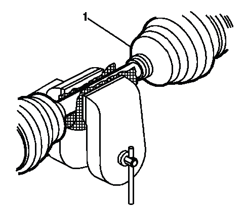 Buick Enclave. Wheel Drive Shafts