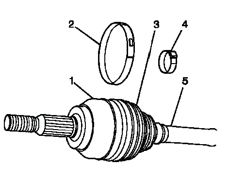 Buick Enclave. Wheel Drive Shafts