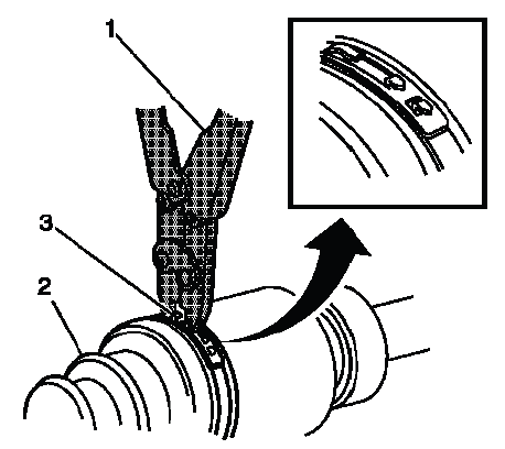 Buick Enclave. Wheel Drive Shafts