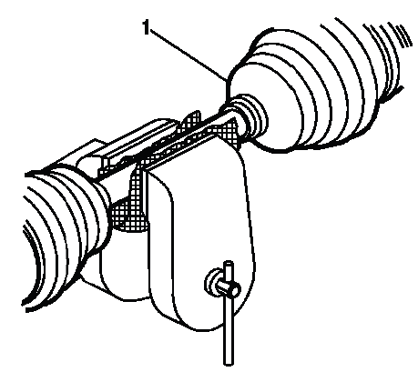 Buick Enclave. Wheel Drive Shafts