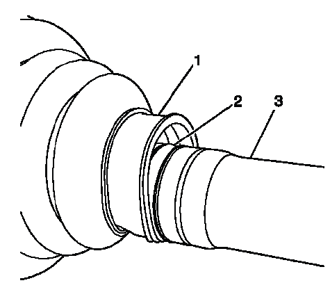 Buick Enclave. Wheel Drive Shafts