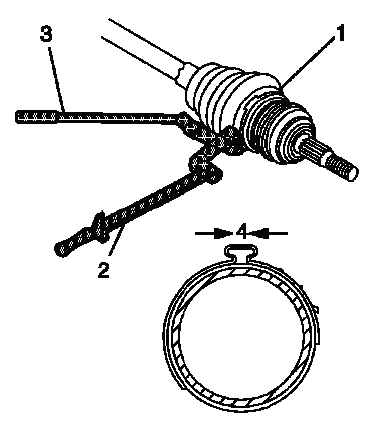 Buick Enclave. Wheel Drive Shafts