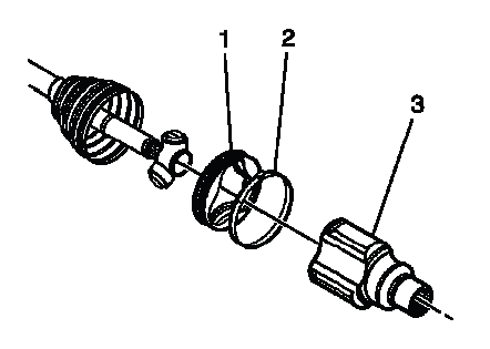 Buick Enclave. Wheel Drive Shafts