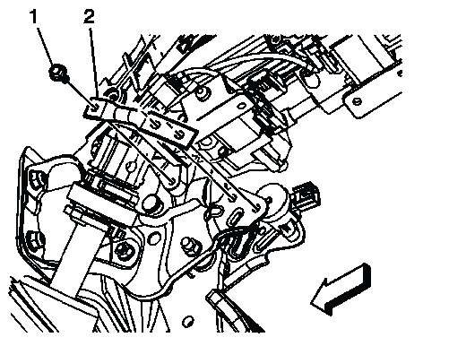 Buick Enclave. Steering Wheel and Column