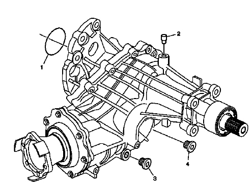 Buick Enclave. Transfer Case - Getrag 790