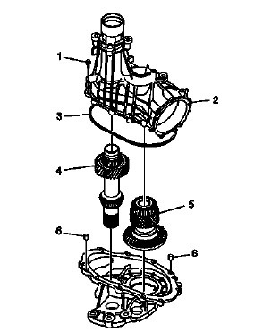 Buick Enclave. Transfer Case - Getrag 790