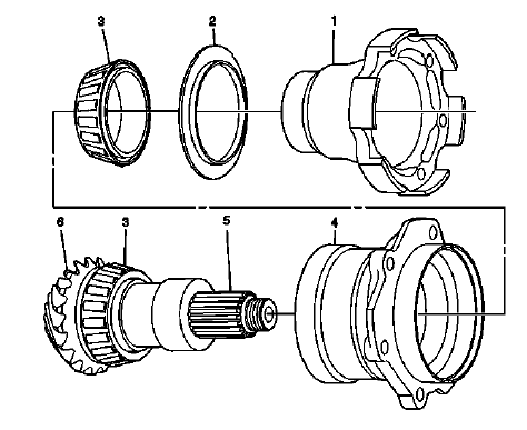 Buick Enclave. Transfer Case - Getrag 790