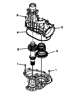 Buick Enclave. Transfer Case - Getrag 790