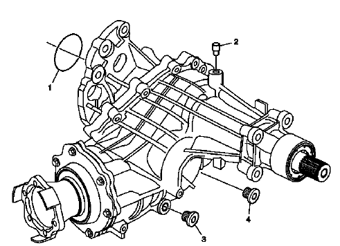 Buick Enclave. Transfer Case - Getrag 790