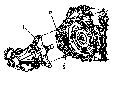 Buick Enclave. Transfer Case - Getrag 790