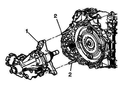 Buick Enclave. Transfer Case - Getrag 790