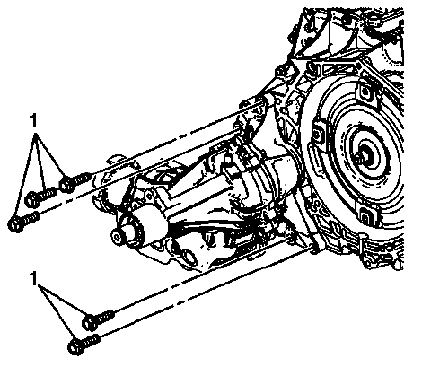 Buick Enclave. Transfer Case - Getrag 790