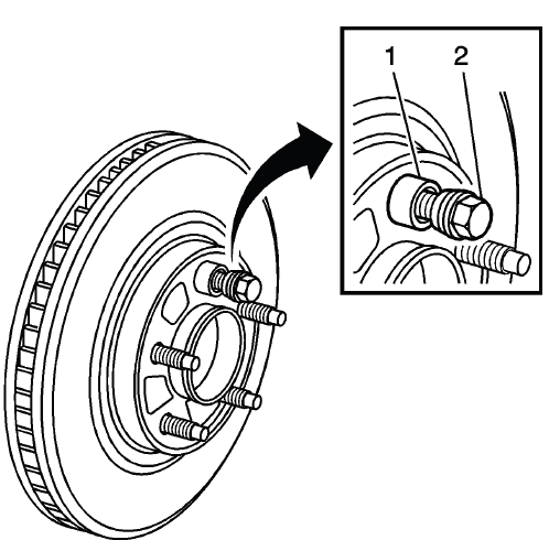 Buick Enclave. Disc Brakes