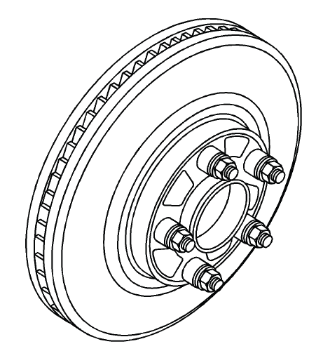 Buick Enclave. Disc Brakes