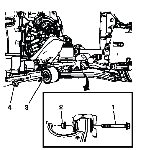 Buick Enclave. Front Suspension