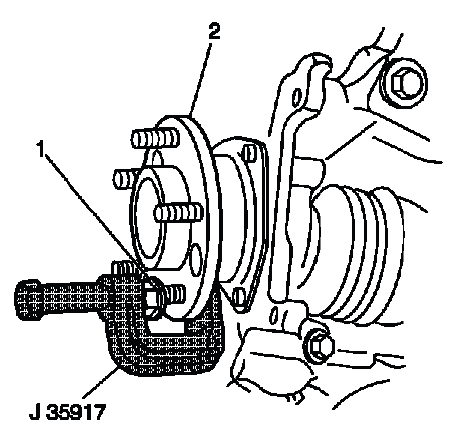 Buick Enclave. Front Suspension