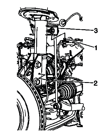 Buick Enclave. Front Suspension