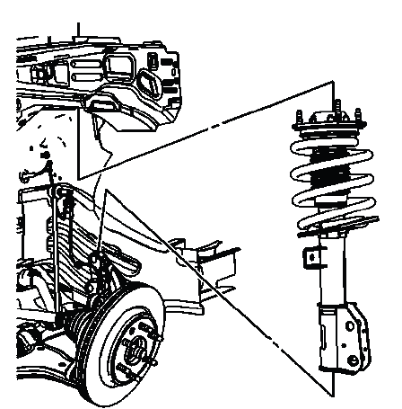 Buick Enclave. Front Suspension