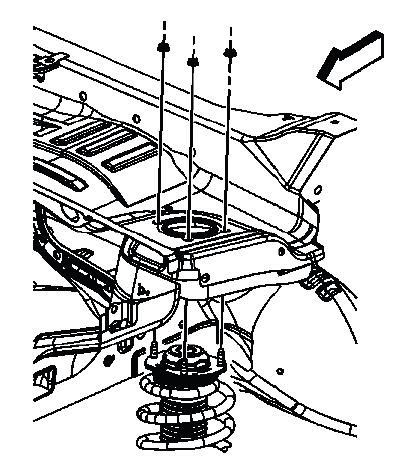 Buick Enclave. Front Suspension