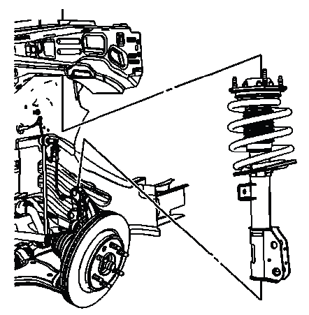 Buick Enclave. Front Suspension