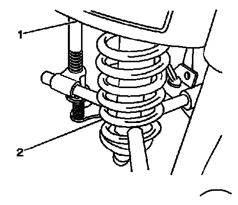 Buick Enclave. Front Suspension