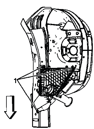 Buick Enclave. Front Suspension